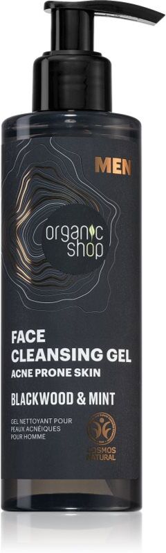 Organic Shop Men Blackwood & Mint cleansing gel M 200 ml