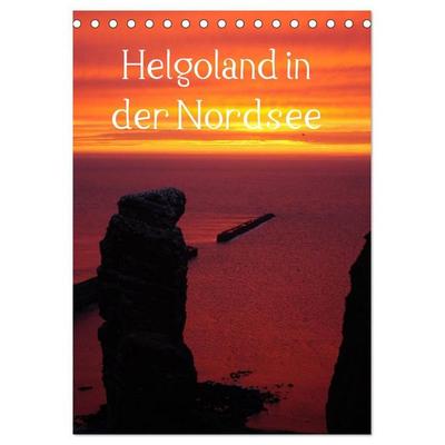 Helgoland in der Nordsee (Tischkalender 2027 DIN A5 hoch), CALVENDO Monatskalender