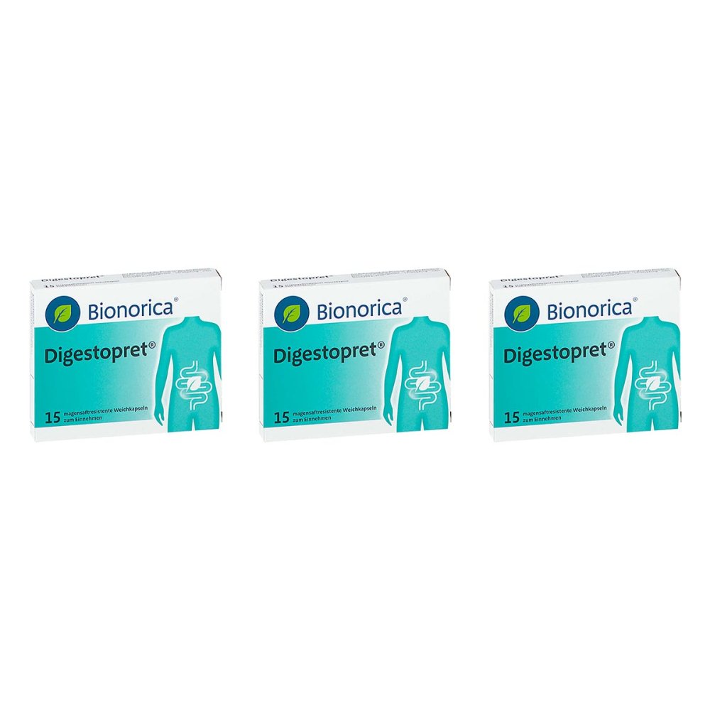 Bionorica SE Digestopret Magensaftresistente Weichkapseln 08106381