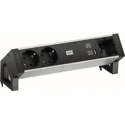 Bachmann, Steckdosenleiste, 937304 (4x, CEE 7/3, USB-A)