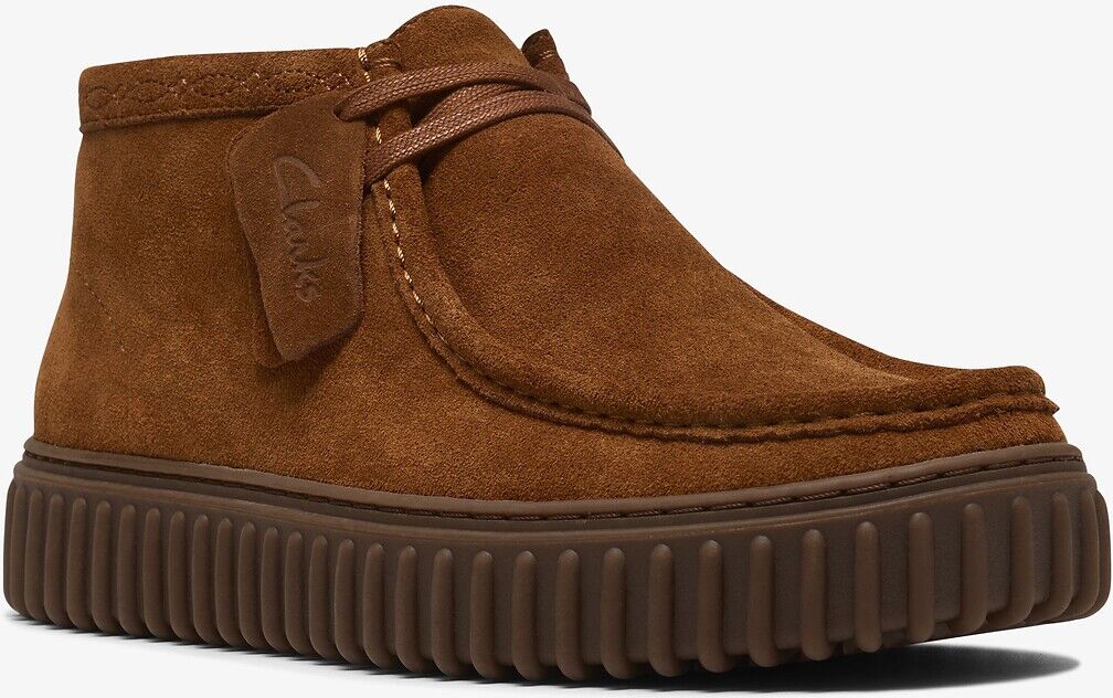 CLARKS Chaussures montantes en cuir suède, TORHILL HI
