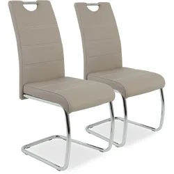 Freischwinger FLORA S  2er Set (BHT 42x98x57 cm) - BHT 42x98x57 cm