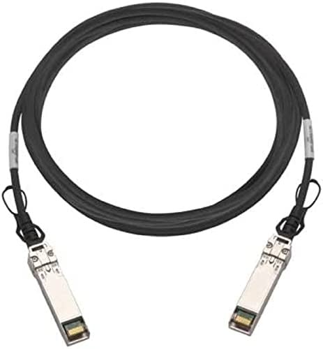 QNAP CAB-DAC30M-SFP28 Fibre Optic Cable 3 m QSFP28 Zwart