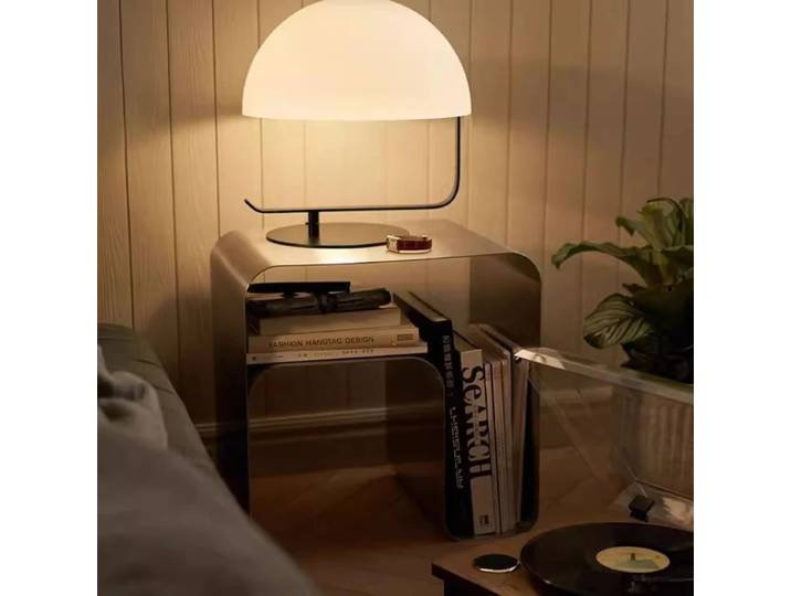 Meubles de maison Table d'appoint moderne en acier inoxydable tables basses tables de chevet table de nuit tables de nuit casier de rangement table de nuit