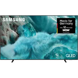 SAMSUNG QLED-Fernseher "GQ98Q7FAAU", Energieeffizienz: G (A-G), schwarz, 98 ′′, Fernseher