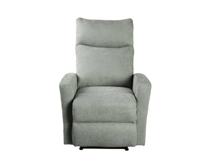Fauteuil relax manuel tissu 1 place vert