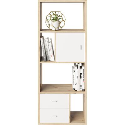 Bücherregal INOSIGN "Felicia", braun (artisn eiche), B:58cm H:146,6cm, Holzwerkstoff, Regale, Bücherregal