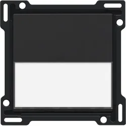 Niko Züblin 200-60905 Abdeckung für elektronischen Einfach Schalter oder Taster, piano black 20060905