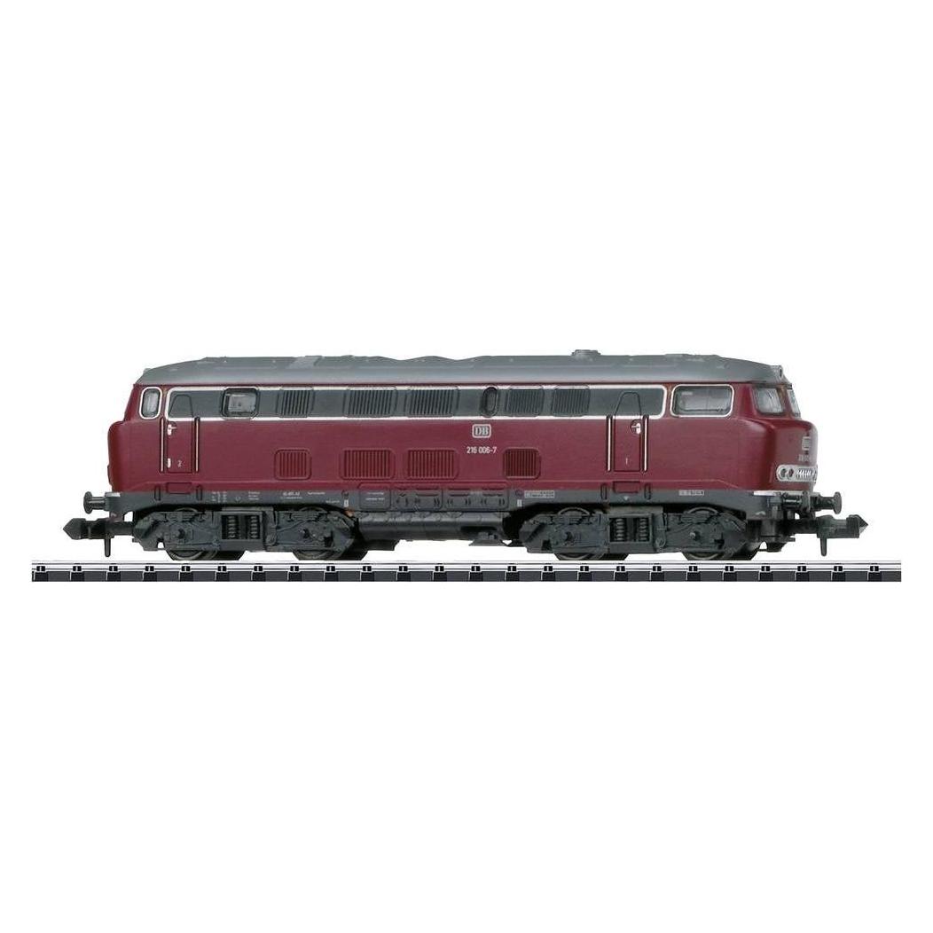 MiniTrix Hobby 16166 N Diesellok 216 006-7 Lollo der DB (Spur N) (16166)