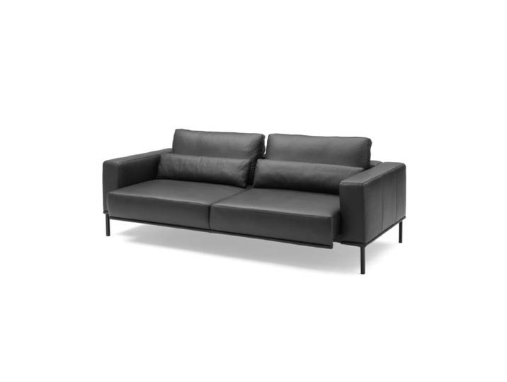 Musterring JustB! Ledersofa optional mit motorischem Sitzvorzug