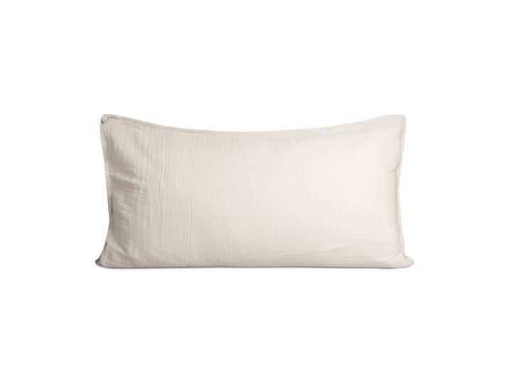 Garbo&Friends Oreiller Eggshell Muslin 50x90 cm