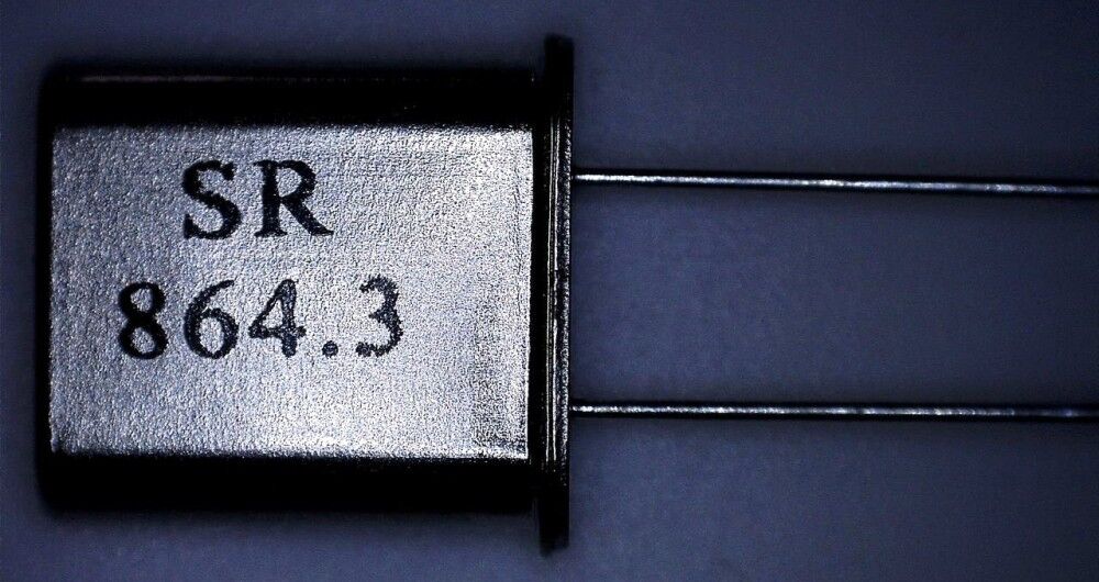 Ersatzteil Quarz 864,300 Mhz Uhf-204 Groß