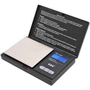 G&G Taschenwaage MS-300, Teilung 0,01 g, klappbar, Einheiten g / oz / ozt / dwt / ct / gn, bis 300 g