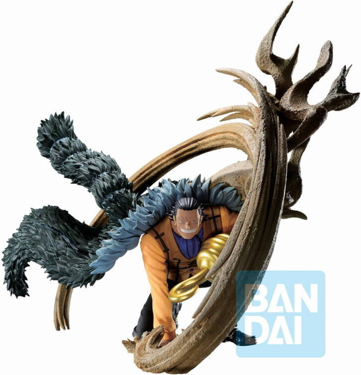 Banpresto One Piece Ichibansho Crocodile Duel Memories PVC-beeldje, 8 cm