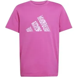 ADIDAS Kinder Shirt Animal-Print Graphic Kids, Größe 164 in Pink Pink