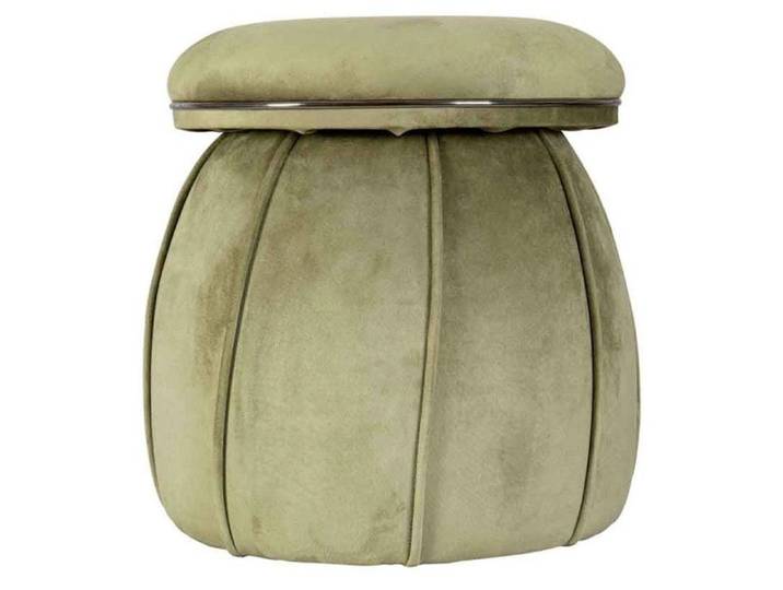 Tabouret Rond Design  Corin  55cm Vert & Gris
