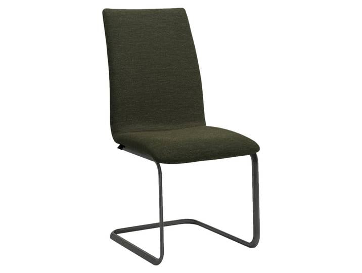 Venjakob Freischwinger-Stuhl EILEEN, olive, Stoff