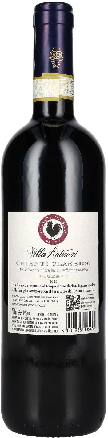 Marchesi Antinori Wein Marchesi Antinori Villa Antinori Chianti Classico Riserva DOCG 2023 14% Vol. 0,75l