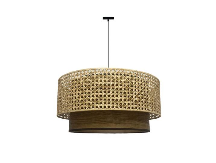Lampe suspendue naturelle avec rotin