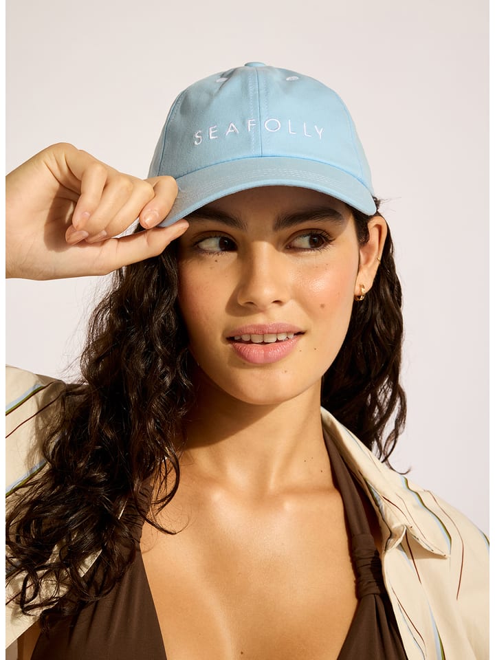 Seafolly Cap in Hellblau - onesize