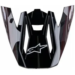 Alpinestars, Motorradhelm Zubehör, HELMET S/P A-STARS VISOR S-M5 22. GRY