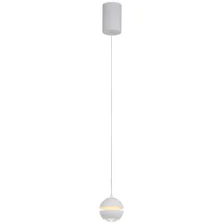 Schöner Wohnen-Kollektion LED Pendelleuchte LINI, weiss, Comfort Lift
