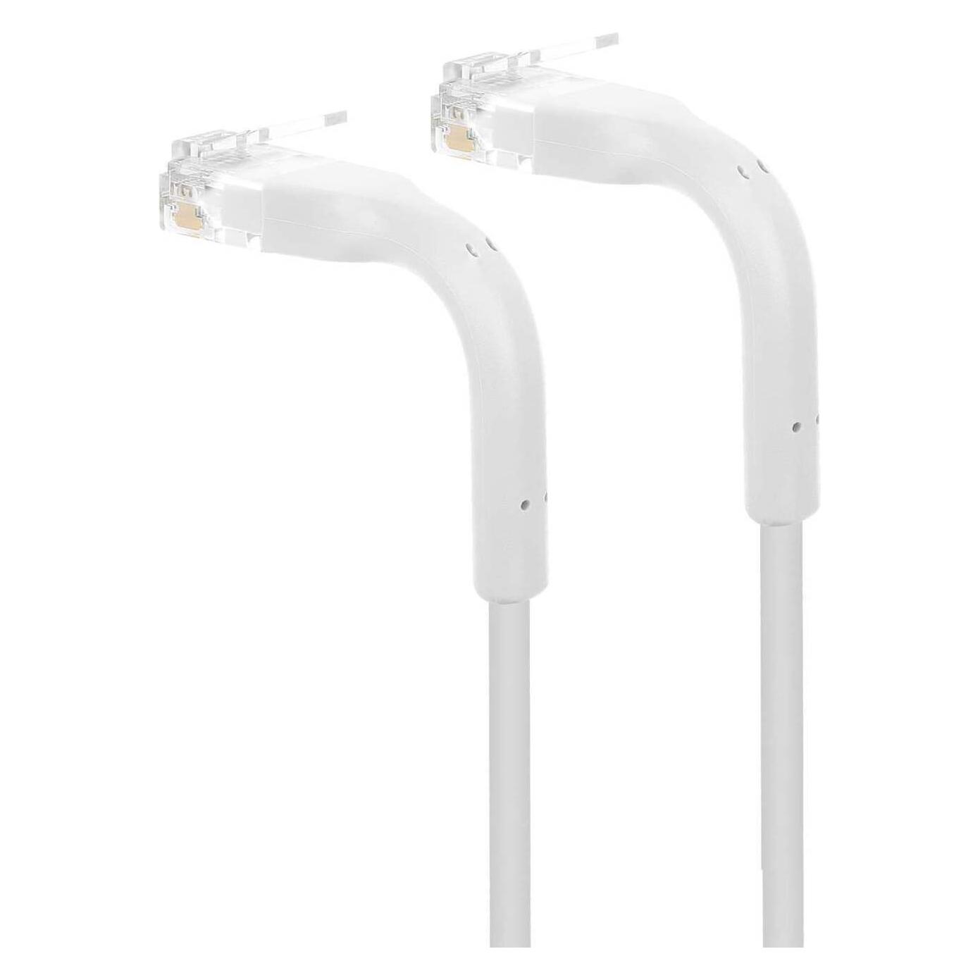 Fuj Tek CAT6A U/UTP Network Cable, Flexible, 0.5m, White (UTP, CAT6a, 0.50 m) (54648200)