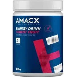 AMACX Getränkepulver Energy Drink Forest Fruit | 1000g Dose