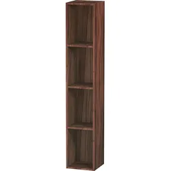 Duravit L-Cube Regalelement LC120507979 18x18cm, 4 Fächer, vertikal, nussbaum natur