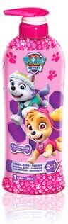Cartoon Patrulha Canina Rosa Gel & Shampoo 2Em1 1000 ml