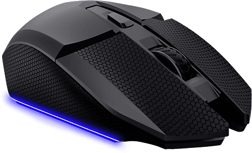 Ratón gaming - Trust GXT 122 Felox+, Inalámbrico, 12000 dpi, Iluminación RGB, Negro