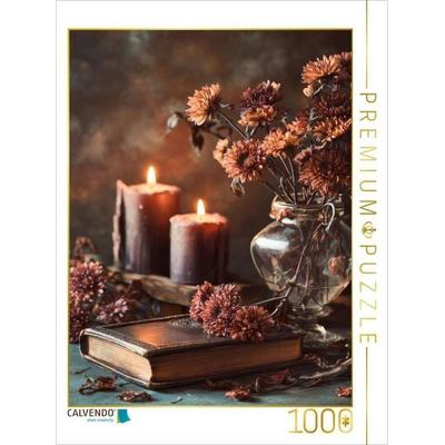 CALVENDO Puzzle Der Herbst schreibt Gedichte mit jedem fallenden Blatt | 1000 Teile Lege-Größe 64x48cm Foto-Puzzle für glückliche Stunden, Sonstige