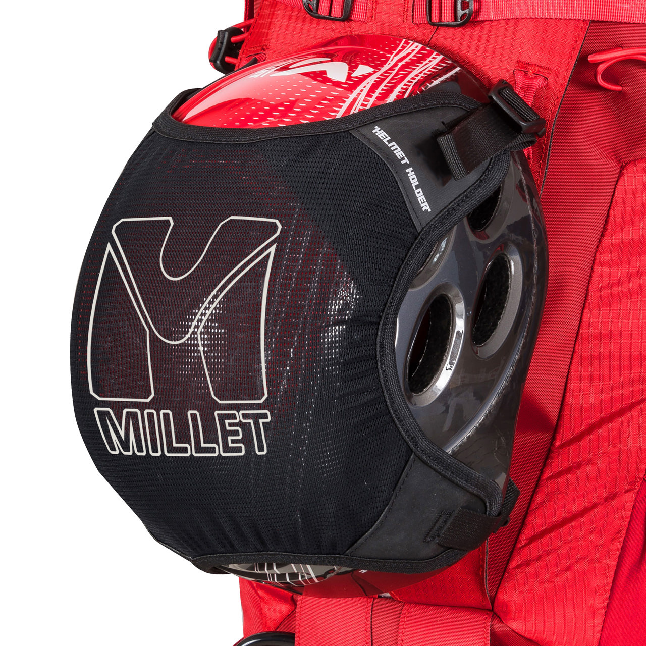 Millet Helmet Holder black noir