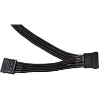 2x S-ATA 40 cm, Kabel schwarz
