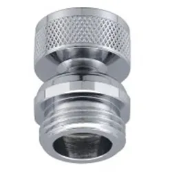 Neoperl Wasserhahnaufsatz Kugelgelenk 06310011 verchromt, IG 1/2"xAG 1/2", für Brausen