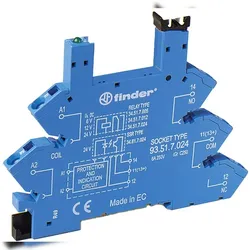 Finder Fassung m.Zugfederklemme 93.51.7.024 93517024