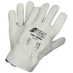 Nitras Handschuhe Driver Gr.9 grau EN 388,EN 407 PSA II