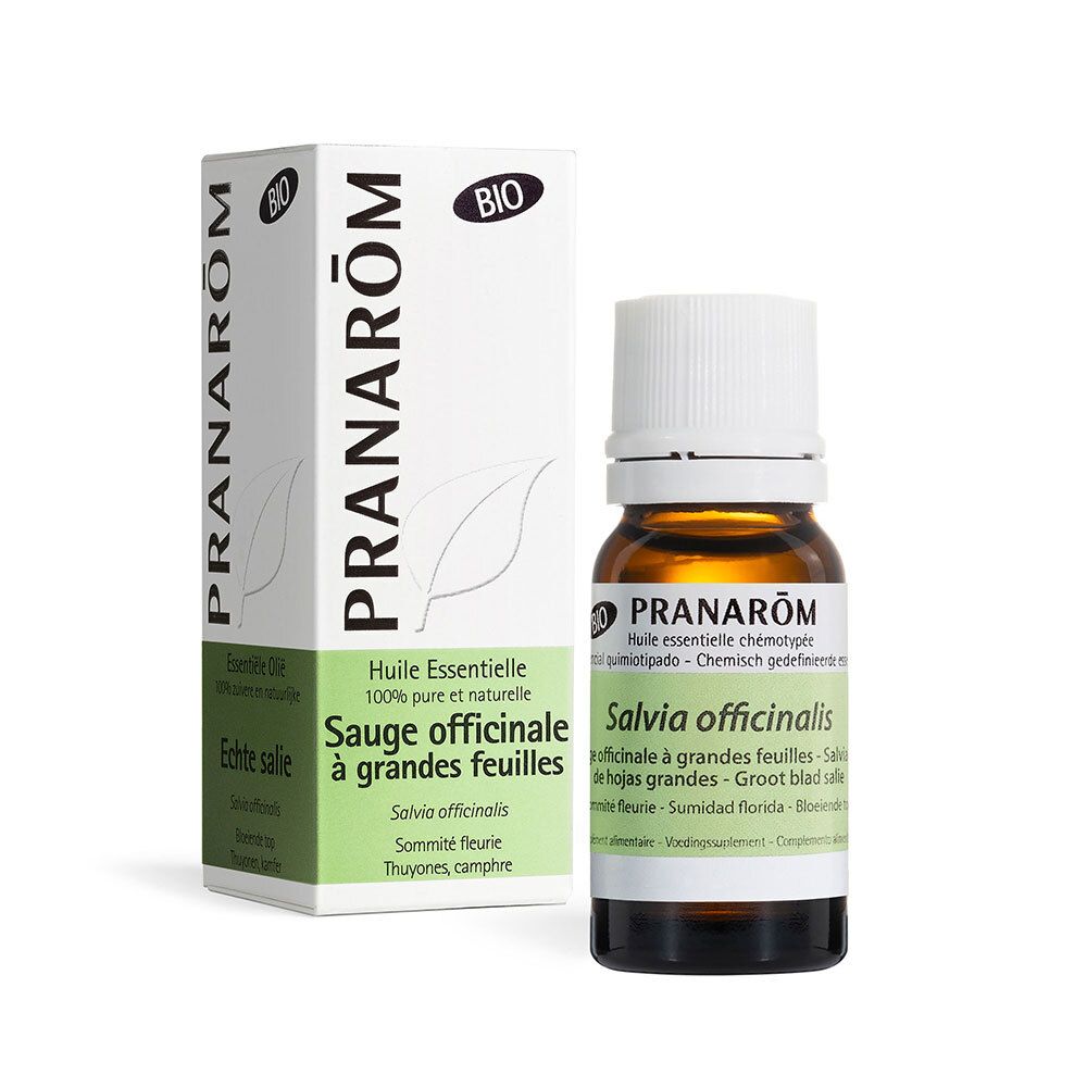 Pranarom Salie 6763 Bio Essentiële Olie 10 ml Ätherisches Öl