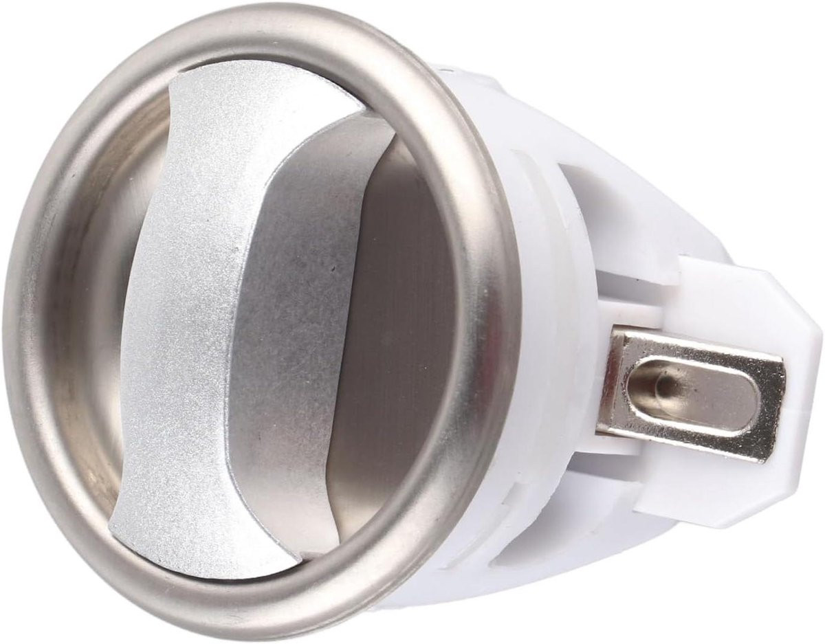 Zilver Kastslot met Drukknop voor Sleutelloos Openen - 43mm Uitsparing