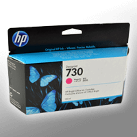 HP Tinte P2V63A 730 magenta