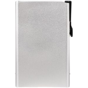 Clicksafe Kreditkartenetui Tresor Big, 952000, Aluminium, für 8 Karten, silber, mit RFID Schutz