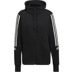 ADIDAS Damen AEROREADY Made for Kapuzenjacke, Größe L in Schwarz Schwarz