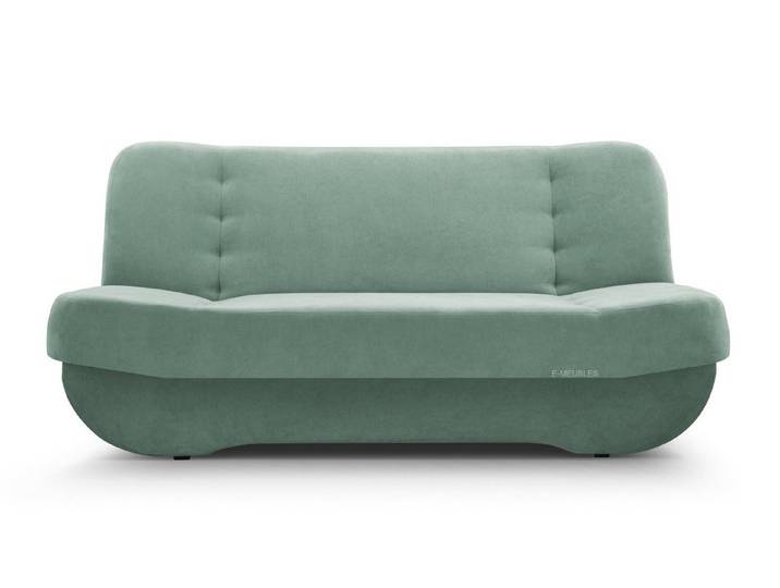 MOEBLO Schlafsofa Pafos, Sofa Kippsofa Klappsofa Click-Clack, Couch Polstermöbel Sitzmöbel Wohnzimmermöbel 2-Sitzer-Sofa Stoffsofa, mit Relaxfunktion