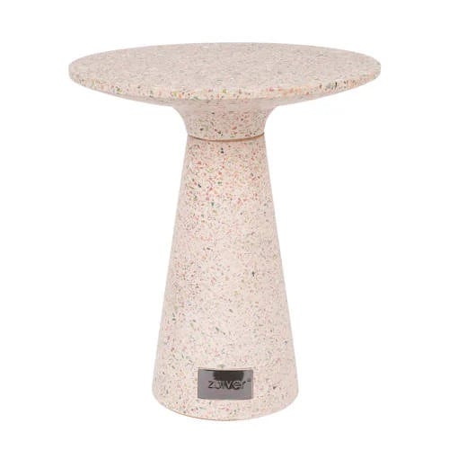 Zuiver Bijzettafel Victoria - Beige - Rond
