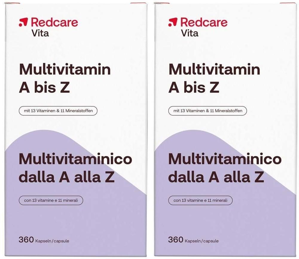 Redcare von Shop Apotheke Redcare Vita Multivitamin A bis Z x2 2x360 St Kapseln