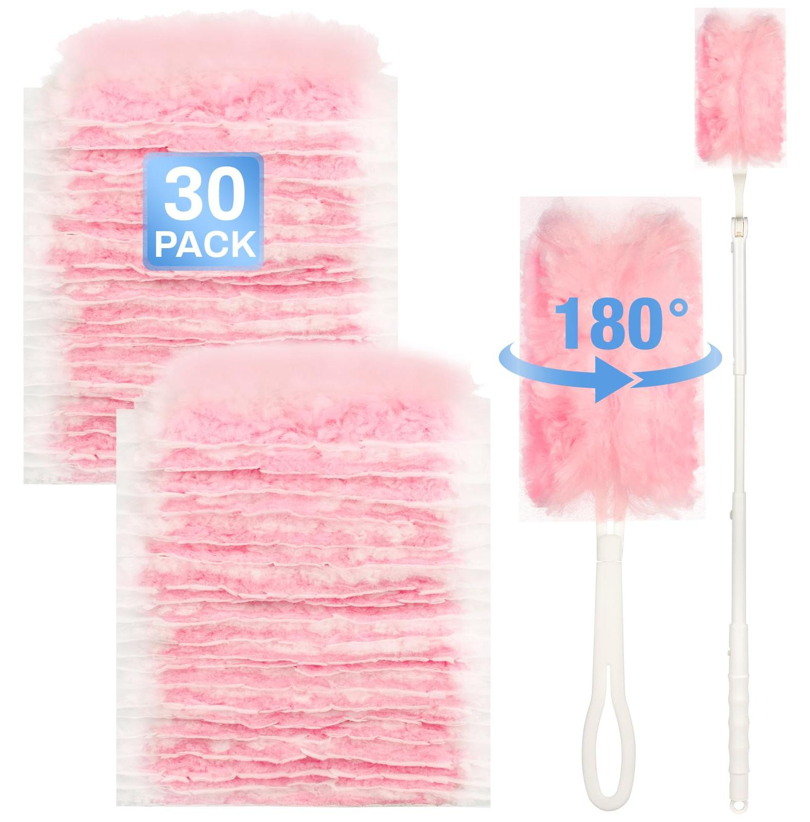 Dripio Plumeau-navulset, roze, 30 stuks