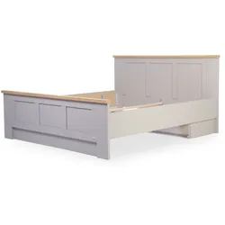 Bett SANSIBAR AALBORG - grau