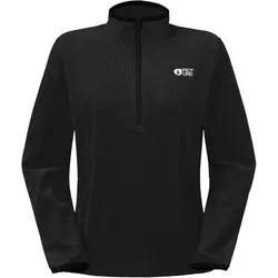 PICTURE WEAVY GRID WOMEN 1/4 Zip Fleece 2027 black - M