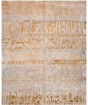SAFAVIEH Couture Hand-knotted Centennial Janey Modern Abstract Silk Rug