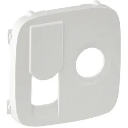 LegrandValena Allure, Abdeckung für TV+RJ45 Einsatz (KAT6 UTP) (ultraweiß)